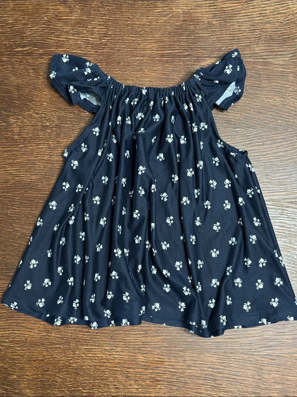 Adelaide Original Boutique Outfit Navy Floral Two-Piece Baby Girl Set Size 18 mo